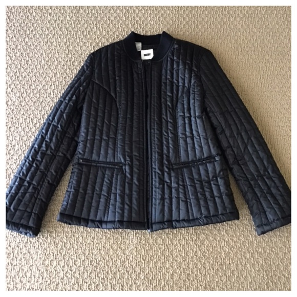 🆕DKNY Black Puffer Jacket.  NWOT. - Picture 5 of 7